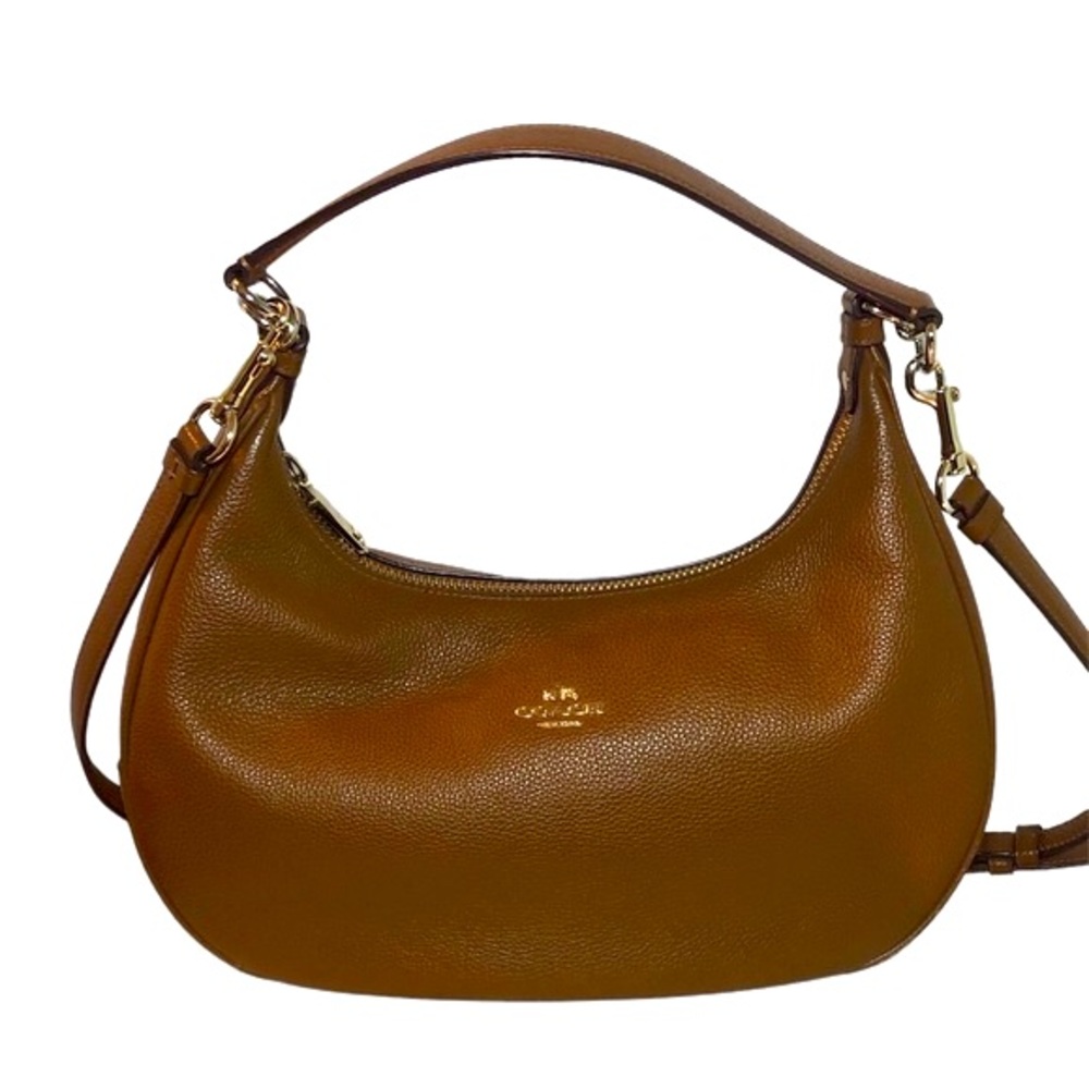 Coach Brown Leather Hobo Bag